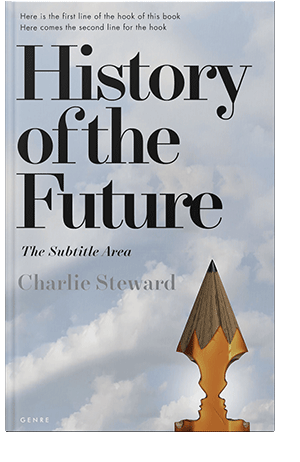 Pre Made Book Cover Ghost