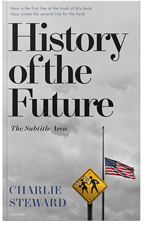 Pre Made Book Cover Pale Slate