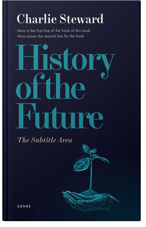 Front view of Black Pearl #21286 - Premade Science & Nature Book Cover