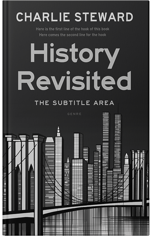 Front view of Silver #21296 - Premade Mystery & Thriller & Suspense Book Cover