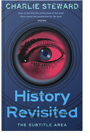 Pre Made Book Cover Astronaut