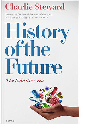 Pre Made Book Cover Bon Jour