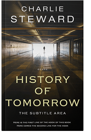 Pre Made Book Cover Night Rider