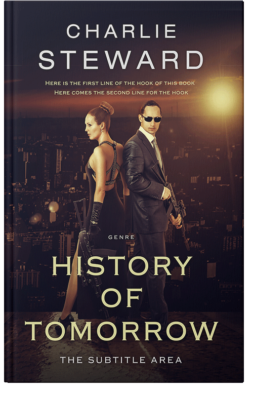 Front view of Premade Mystery & Thriller & Suspense Book Cover - Gondola