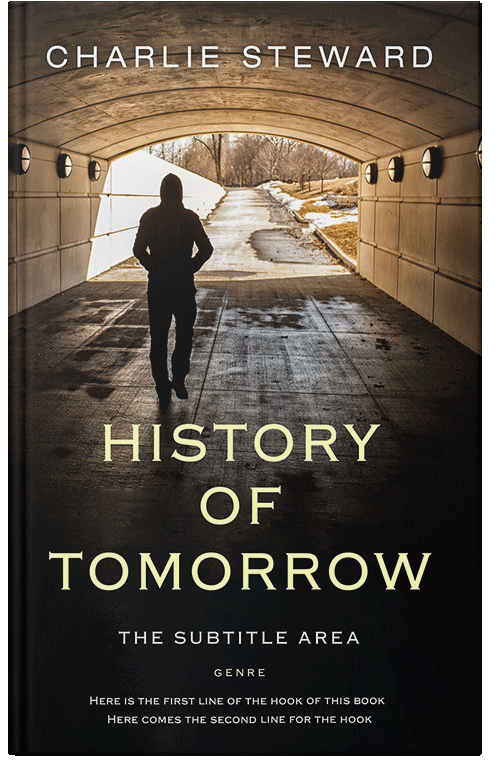 Front view of Premade Mystery & Thriller & Suspense Book Cover - Sorrell Brown