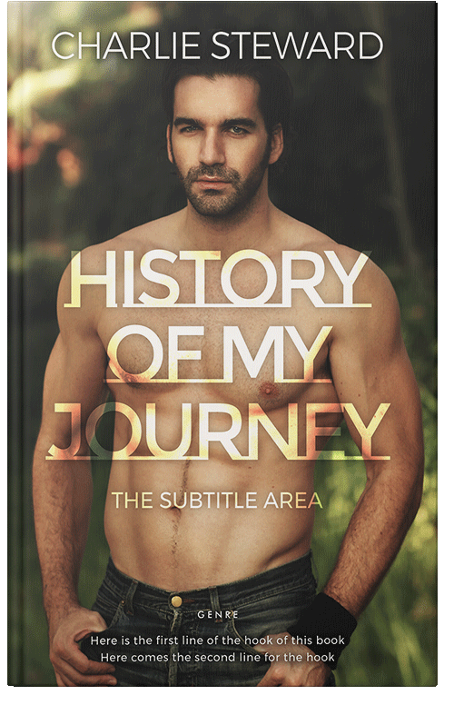 Front view of Premade Erotica Book Cover - Teak