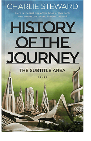 Pre Made Book Cover Coral Tree