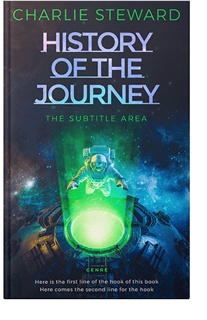 Pre Made Book Cover Mirage