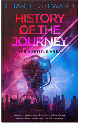 Pre Made Book Cover Hopbush