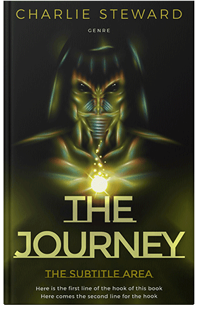 Pre Made Book Cover Green Waterloo