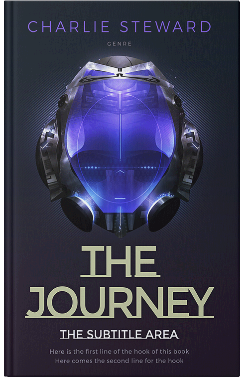 Front view of Premade Science Fiction Book Cover - Mirage