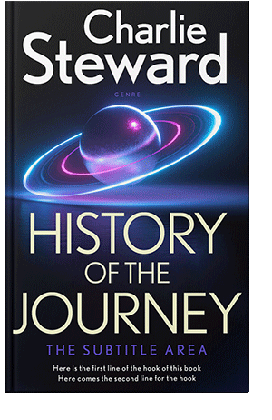 Pre Made Book Cover Ebony