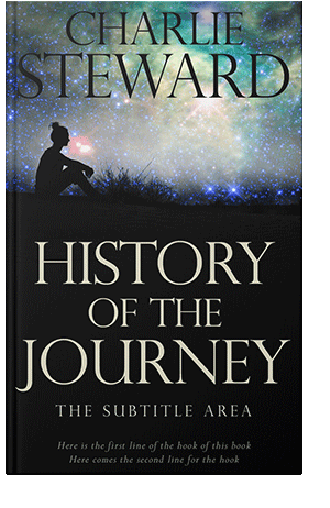 Pre Made Book Cover Black