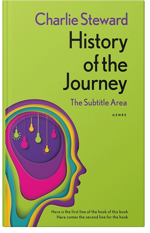 Front view of Atlantis #21357 - Premade Health & Mind & Body Book Cover