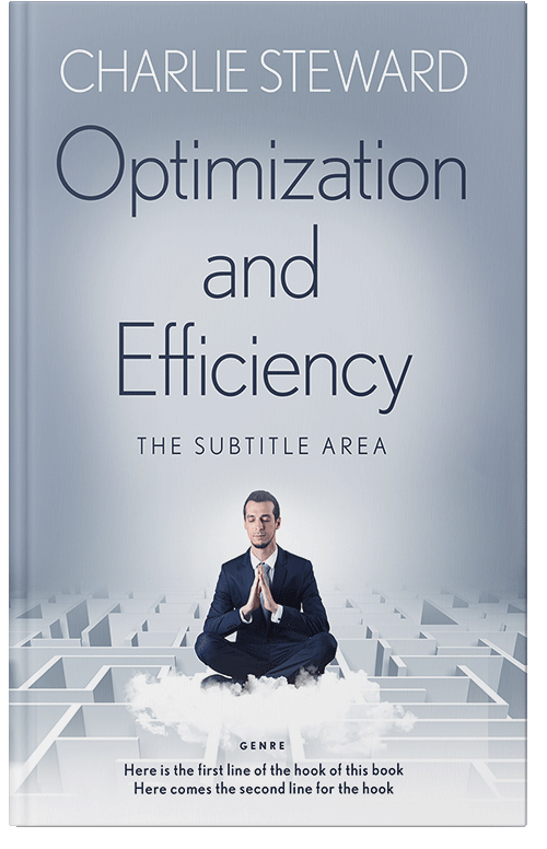 Front view of Premade Business Book Cover - Ghost