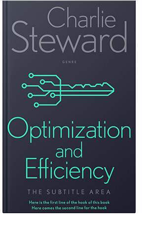 Pre Made Book Cover Ebony Clay