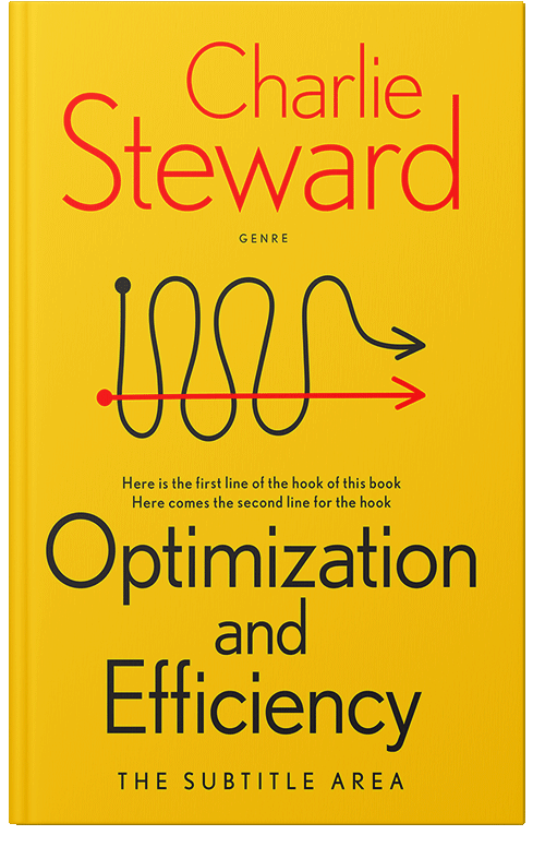 Front view of Premade Business Book Cover - Supernova