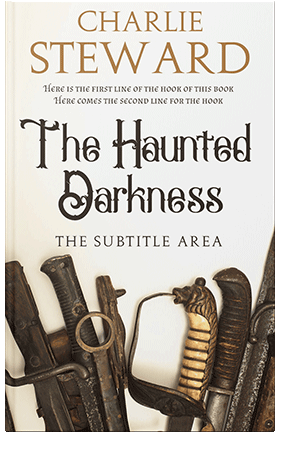 Pre Made Book Cover Ecru White