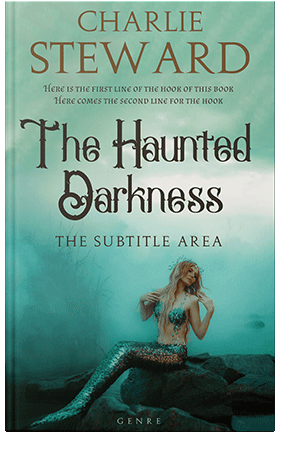 Pre Made Book Cover Neptune