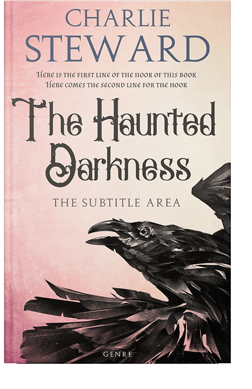 Front view of Albescent White #21387 - Premade Fantasy Book Cover