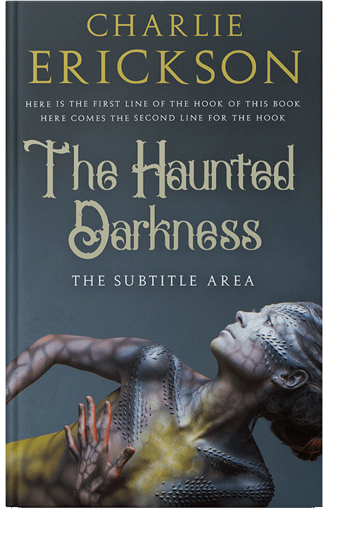 Front view of Outer Space #21391 - Premade Fantasy Book Cover