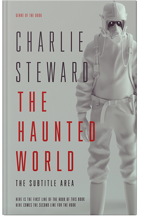 Front view of Green Spring #21395 - Premade Science Fiction Book Cover