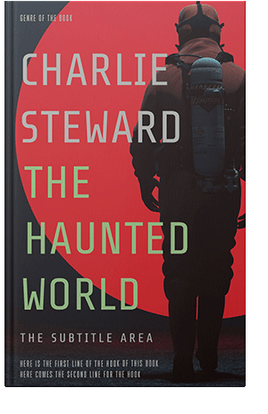 Pre Made Book Cover Thunder