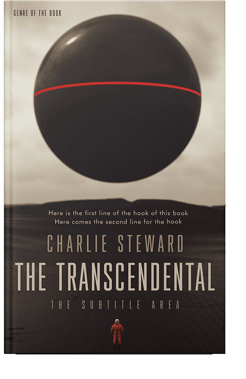 Front view of Cocoa Brown #21399 - Premade Apocalyptica Book Cover