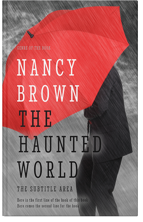 Front view of Roman #21407 - Premade Apocalyptica Book Cover