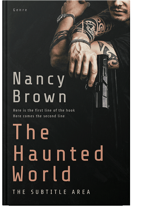 Front view of Rodeo Dust #21409 - Premade Action & Adventure Book Cover