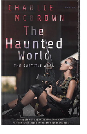 Pre Made Book Cover Thunder