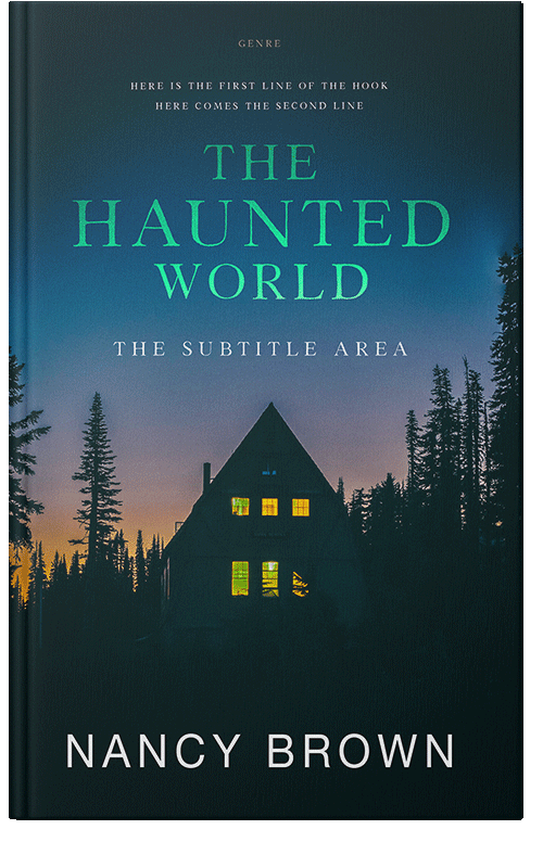 Front view of Premade Mystery & Thriller & Suspense Book Cover - Black Pearl