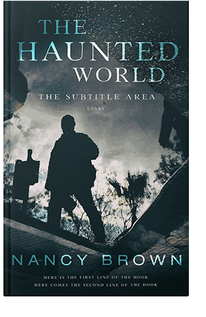 Pre Made Book Cover Gray Nickel