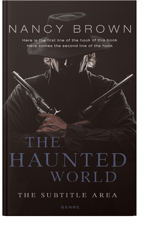 Front view of Night Rider #21424 - Premade Action & Adventure Book Cover