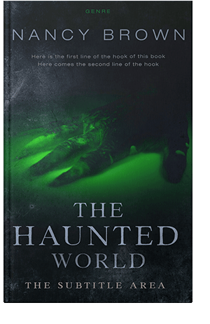 Pre Made Book Cover Black Bean