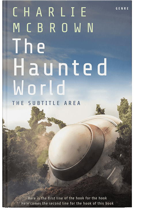 Front view of Nevada #21428 - Premade Science Fiction Book Cover