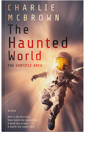 Pre Made Book Cover Russett