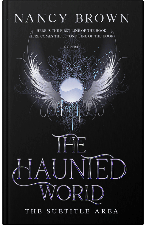 Front view of Premade Fantasy Book Cover - Woodsmoke