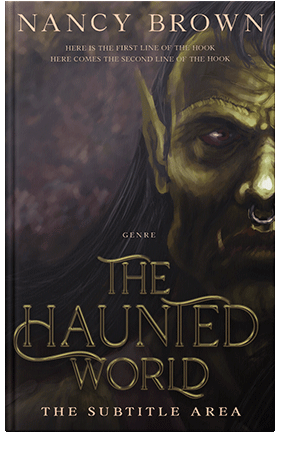 Pre Made Book Cover Thunder