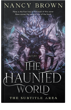 Pre Made Book Cover Spun Pearl