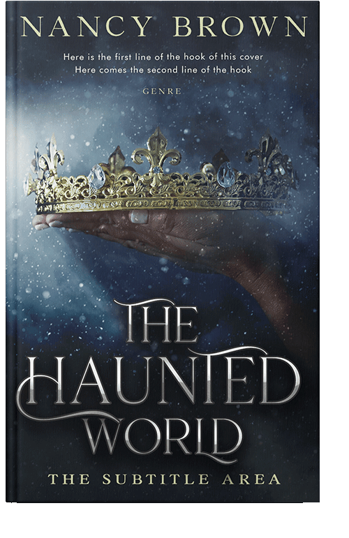 Front view of Ebony Clay #21449 - Premade Fantasy Book Cover