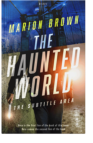 Pre Made Book Cover Cameo