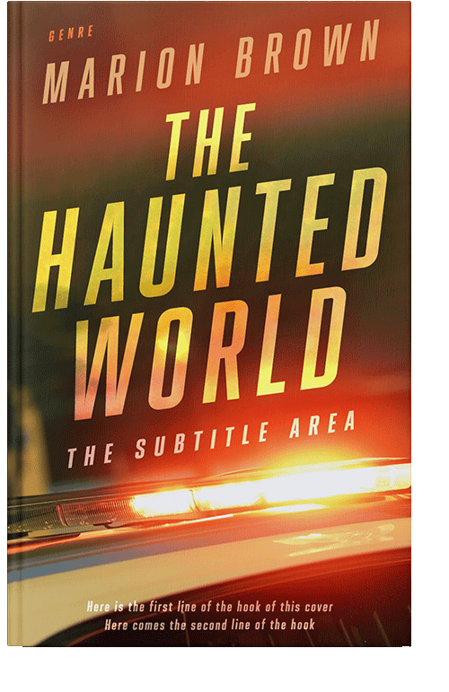 Front view of Golden Sand #21457 - Premade Mystery & Thriller & Suspense Book Cover