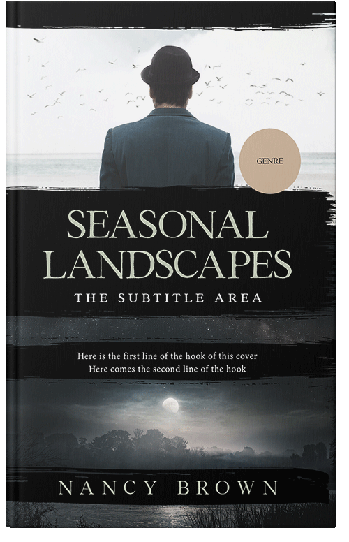 Front view of Premade Literary Fiction Book Cover - Westar