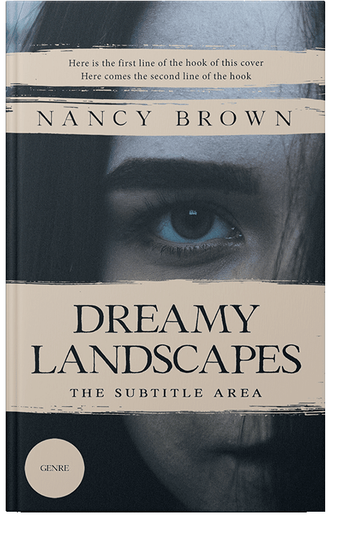 Front view of Ebony Clay #21464 - Premade Mystery & Thriller & Suspense Book Cover