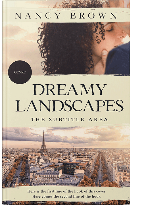 Front view of Thunder #21473 - Premade Romance Book Cover