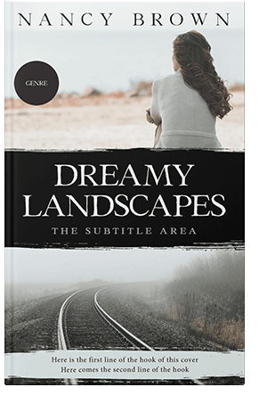 Pre Made Book Cover Cod Gray