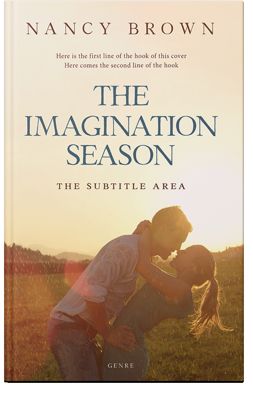 Front view of Premade Romance Book Cover - Albescent White