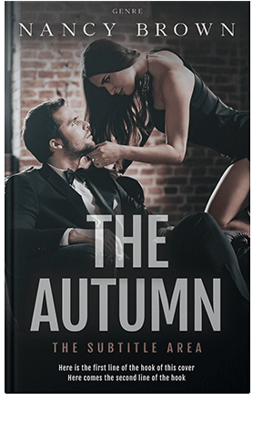 Pre Made Book Cover Cloudy