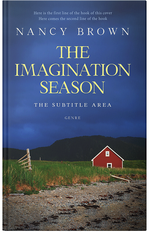 Front view of Chambray #21485 - Premade Literary Fiction Book Cover